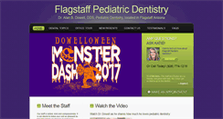Desktop Screenshot of flagstaffpediatricdentistry.com